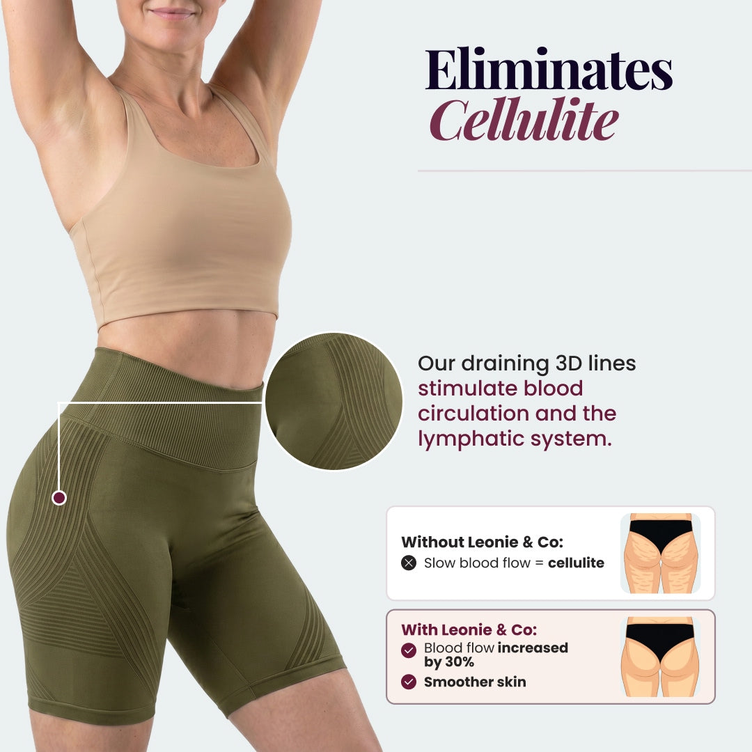 A short that drains & shapes your figure