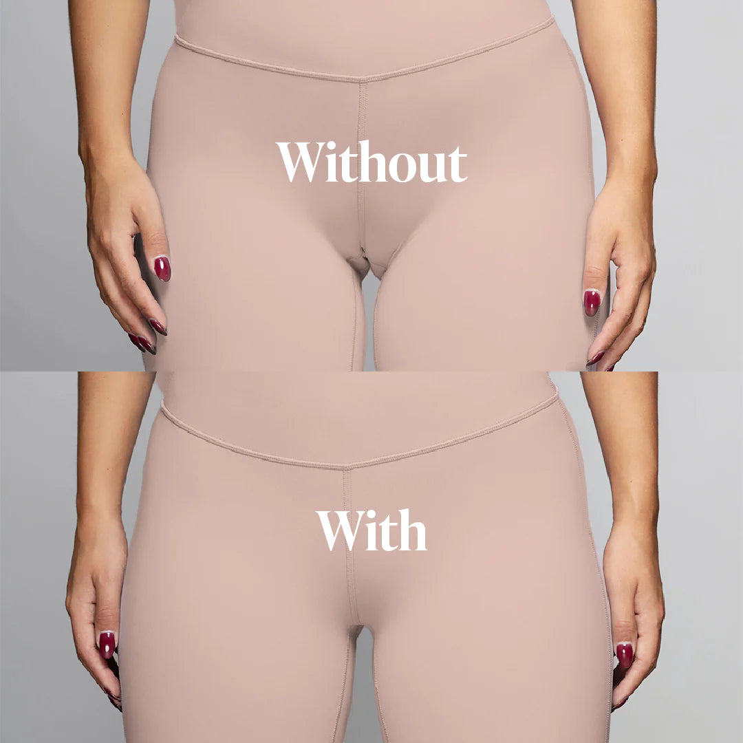 High-waisted thong black (Set of 3)
