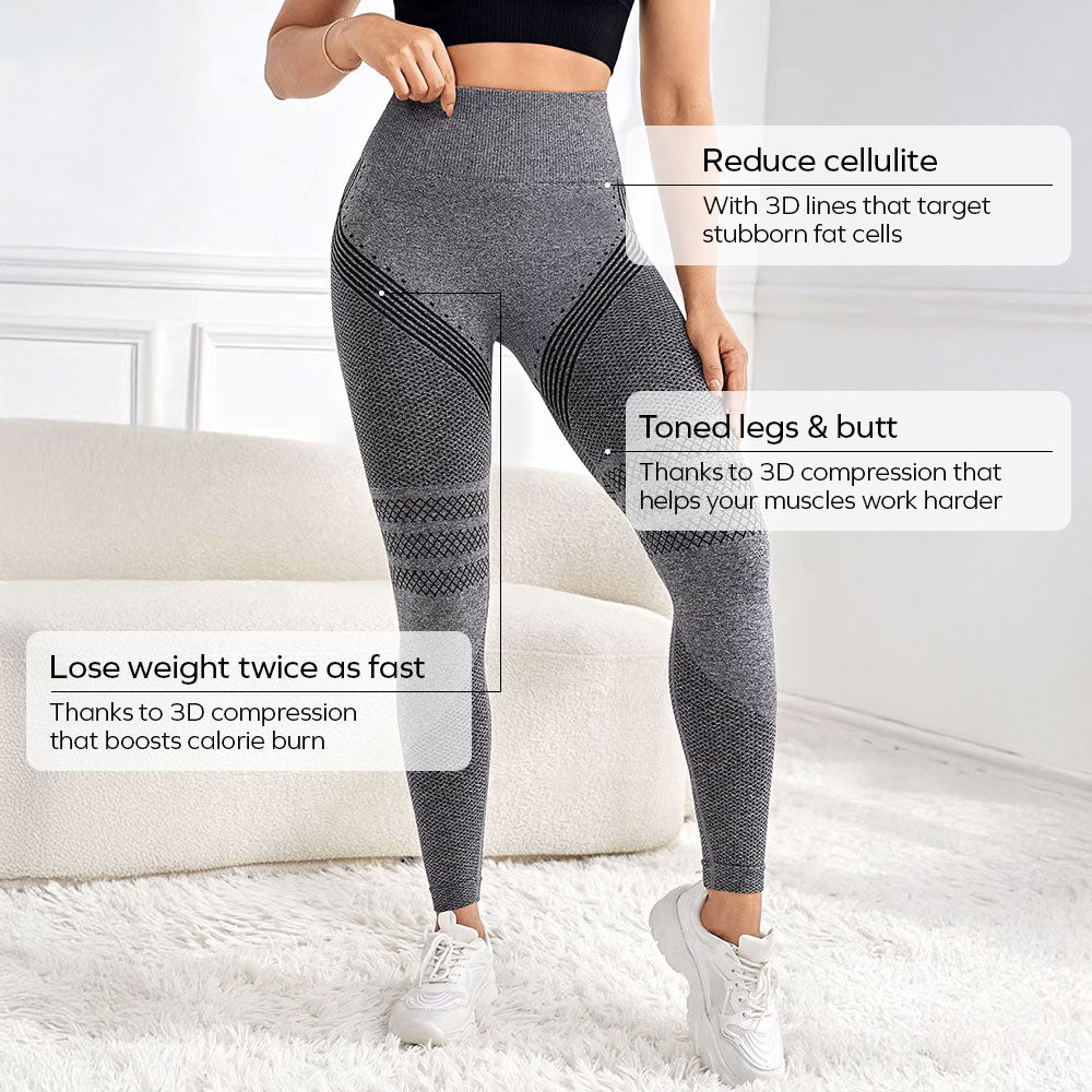 3D Legging | Grey