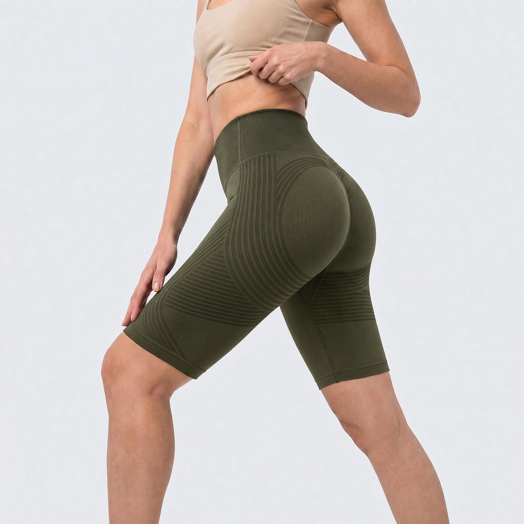 3D Shorts | Olive Green