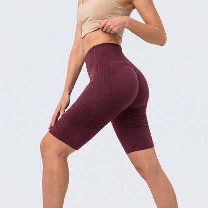 3D Shorts | Wine Red