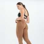 Leggings 3D | Marron chocolat
