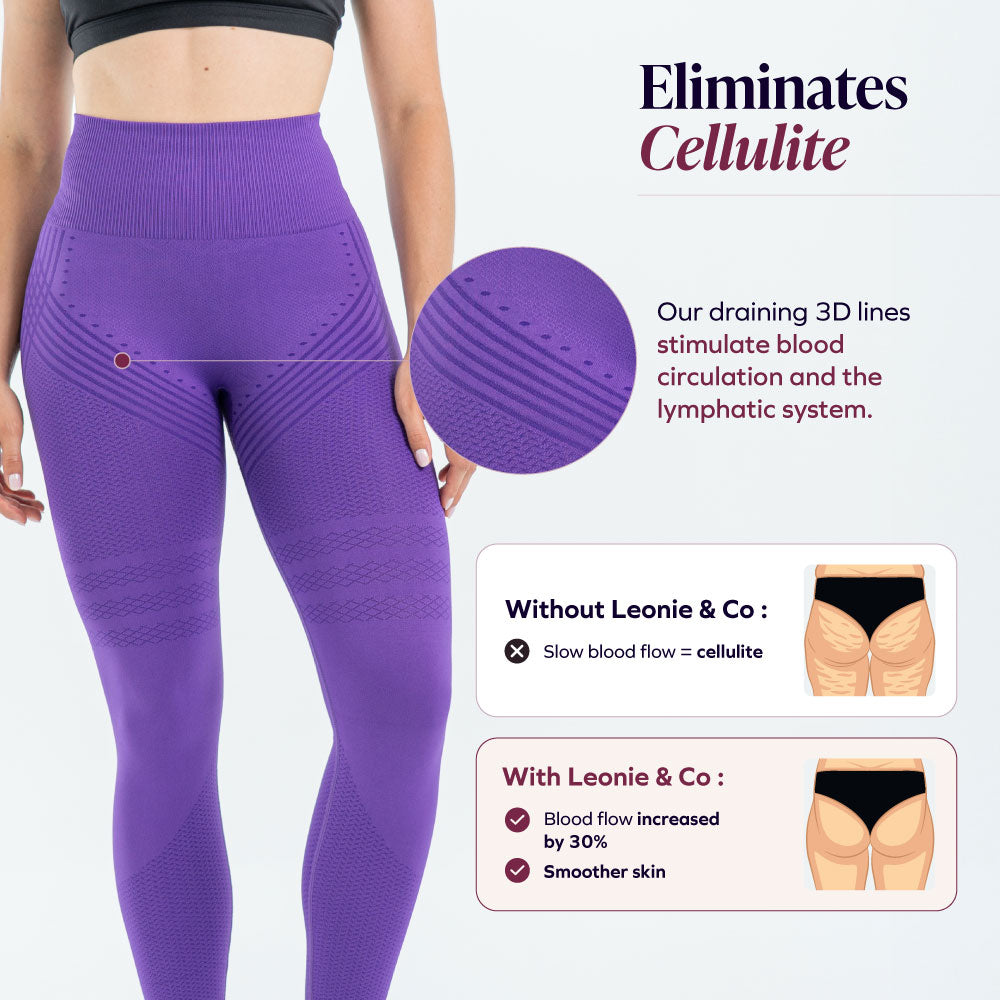 Leggings 3D | Violet royal