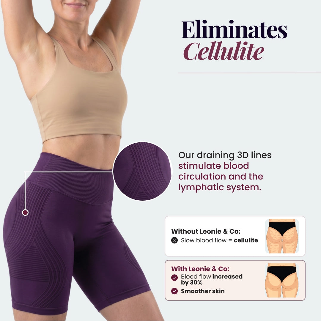A short that drains & shapes your figure