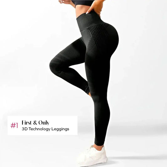 3D Legging | Black