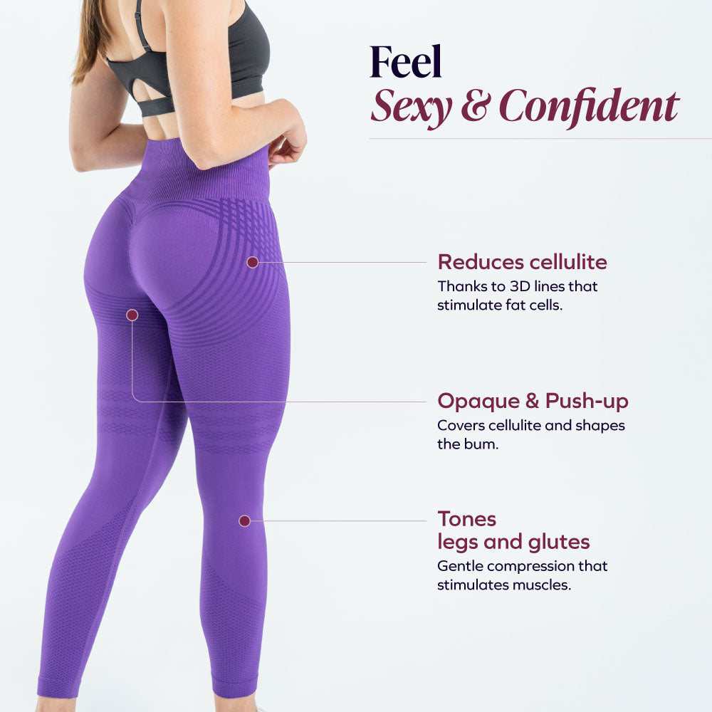 Leggings 3D | Violet royal