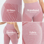 Leggings 3D | Rose tendre