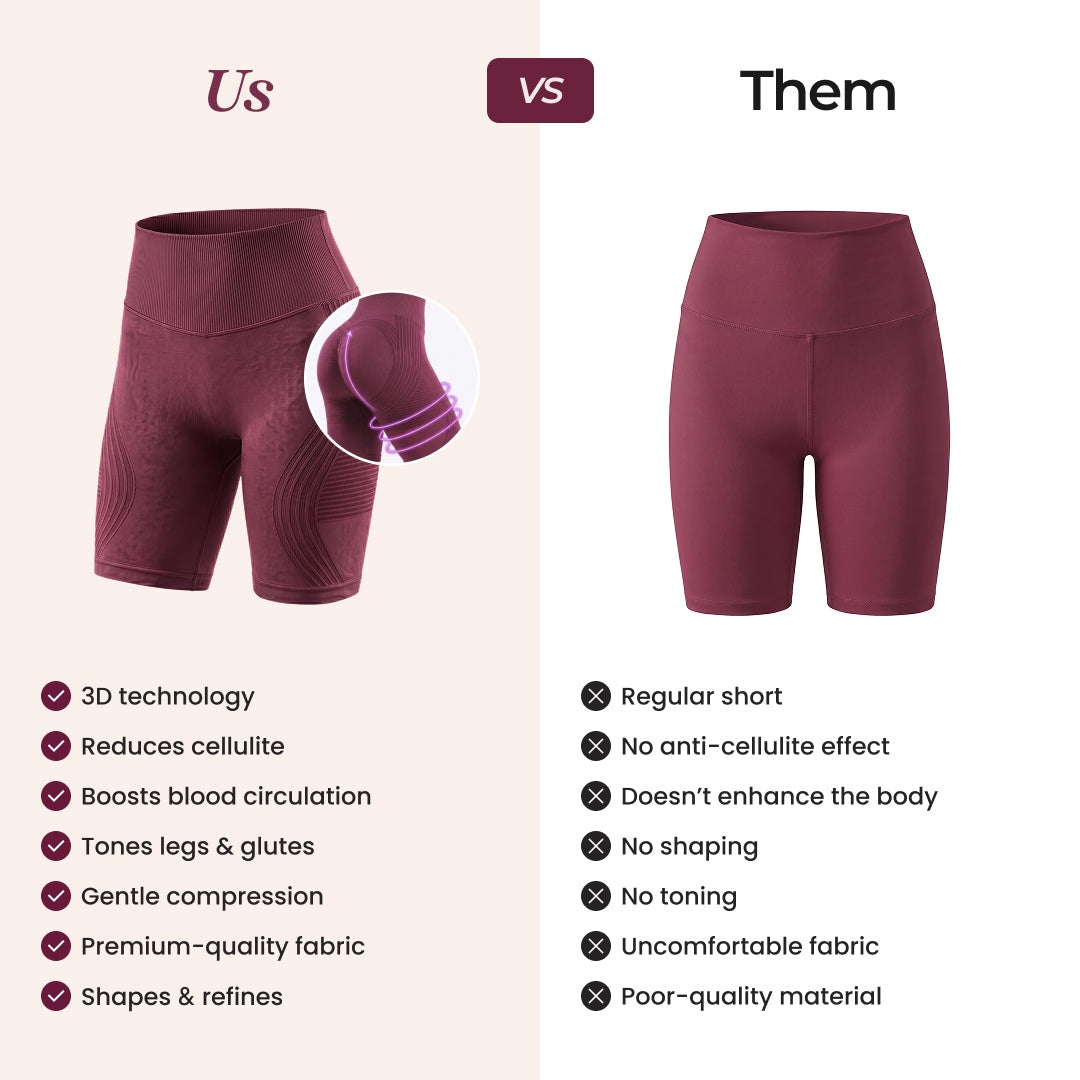 Shorts 3D | Bordeaux