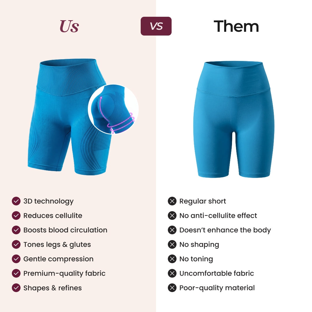Shorts 3D | Bleu