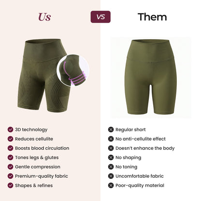 3D Shorts | Olive Green