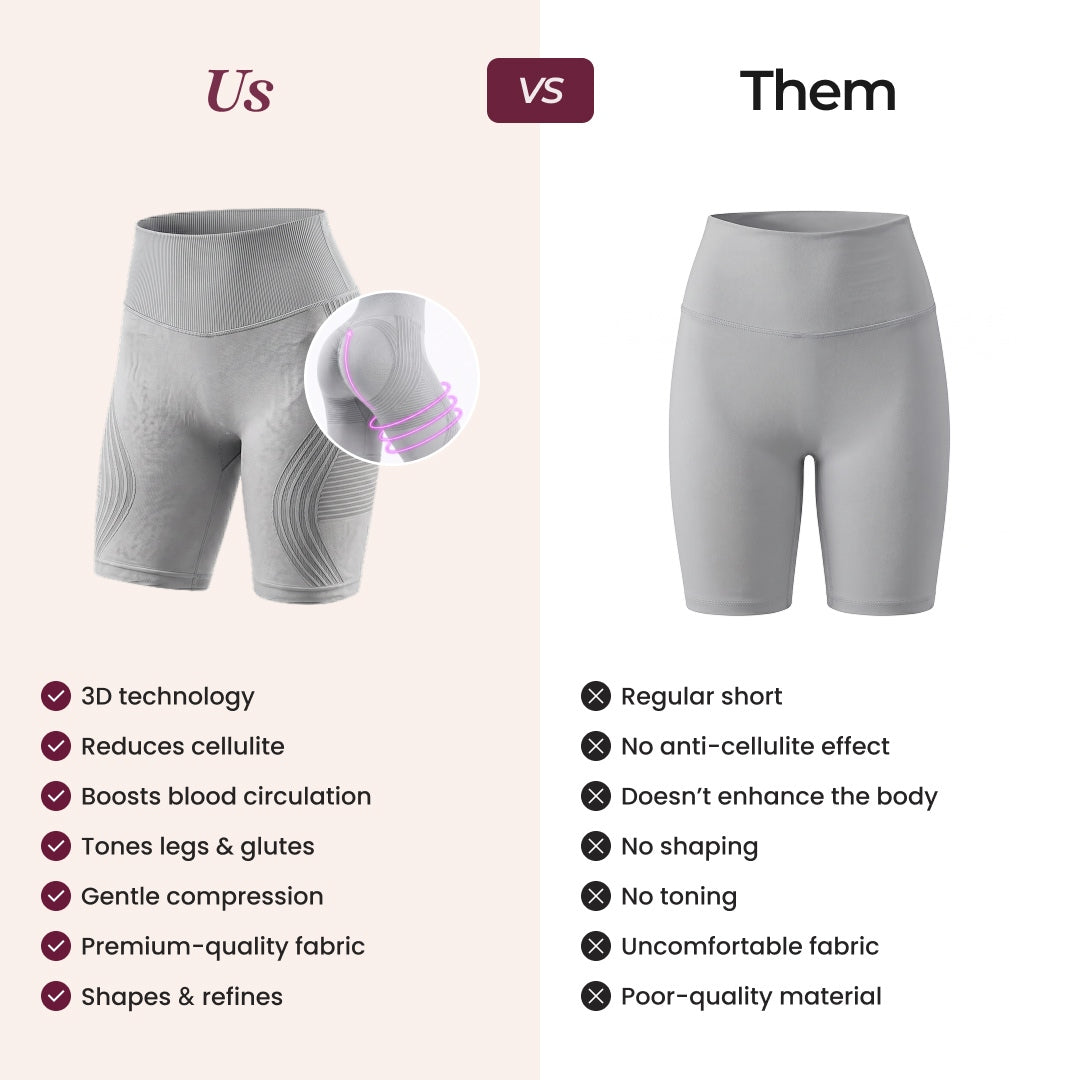 3D Shorts | Light Gray