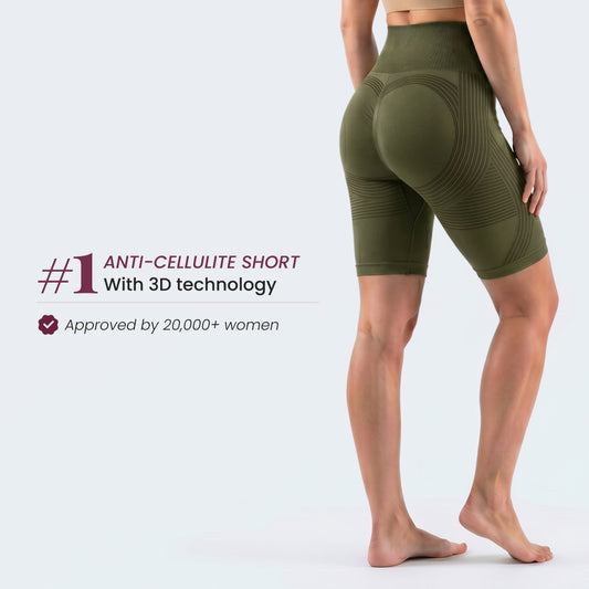 3D Shorts | Olive Green