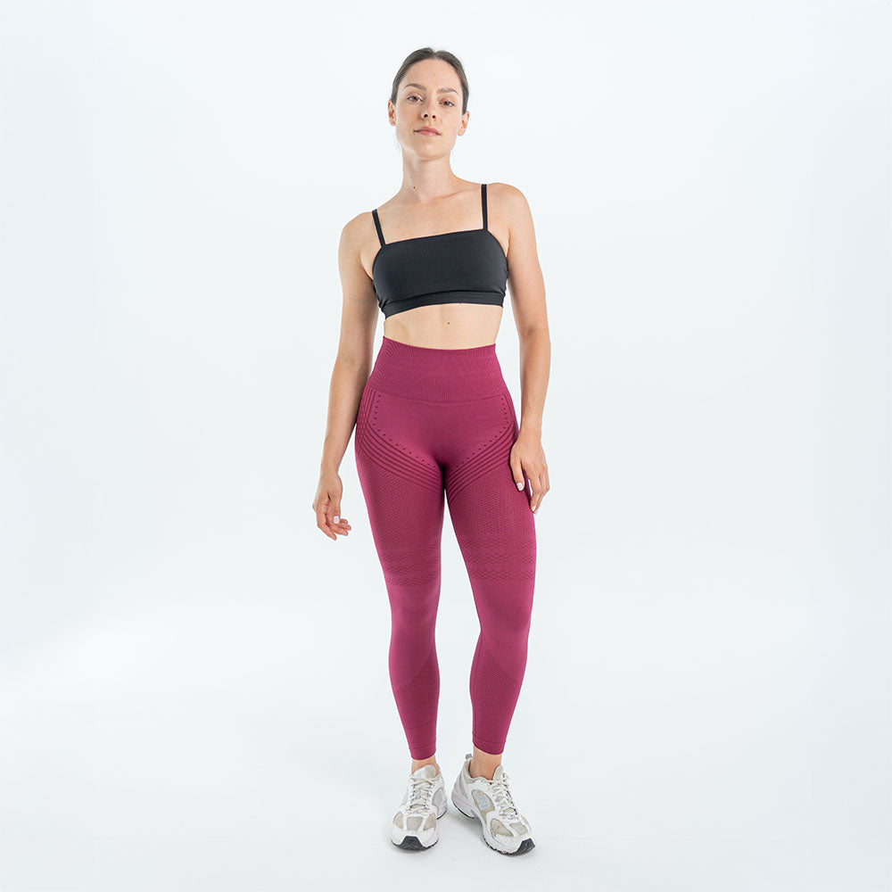 Leggings 3D | Bordeaux