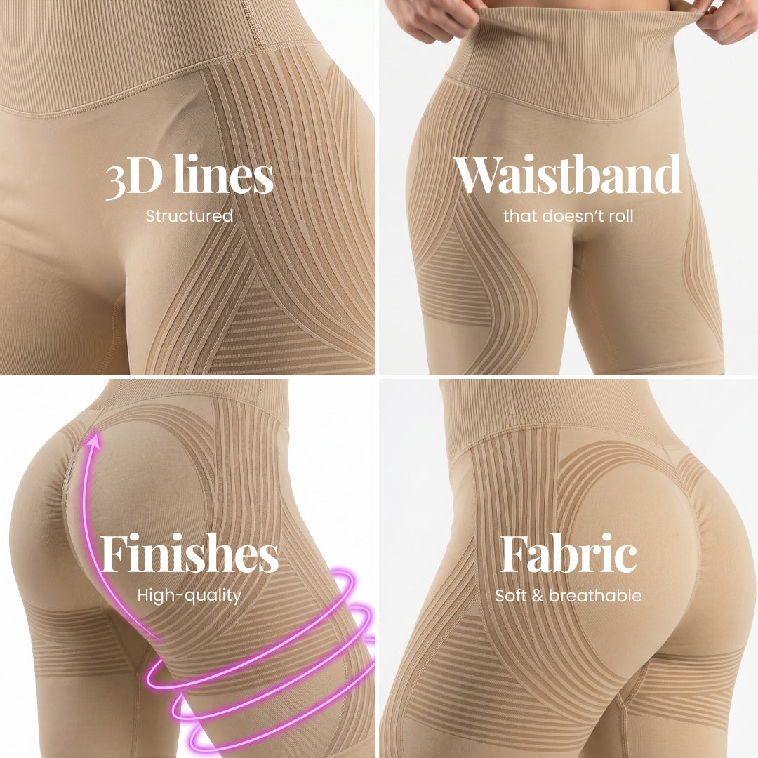 Shorts 3D | Beige