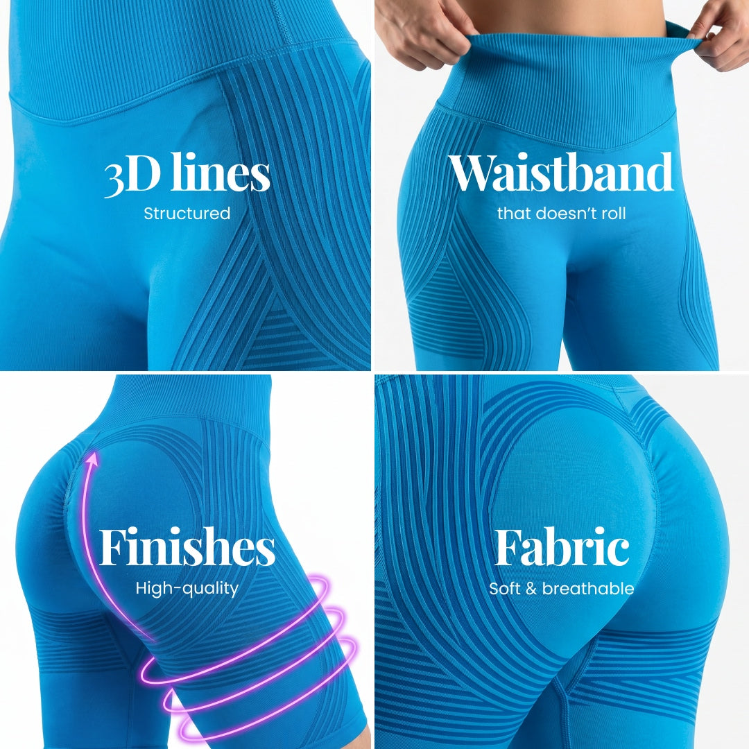 Shorts 3D | Bleu