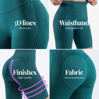 Shorts 3D | Bleu canard