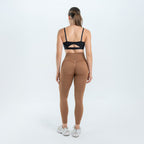 Leggings 3D | Marron chocolat