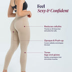 Leggings 3D | Beige