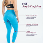 Leggings 3D | Bleu