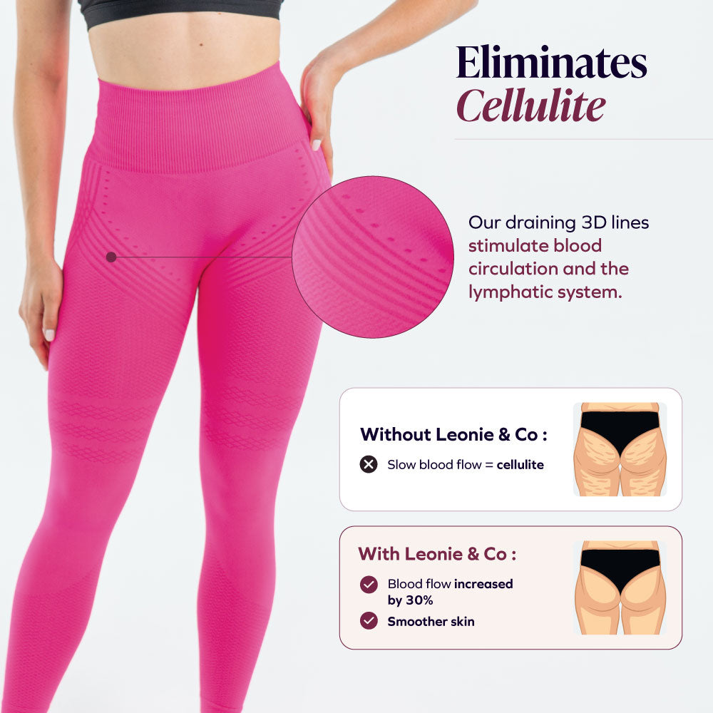 3D Legging | Pink