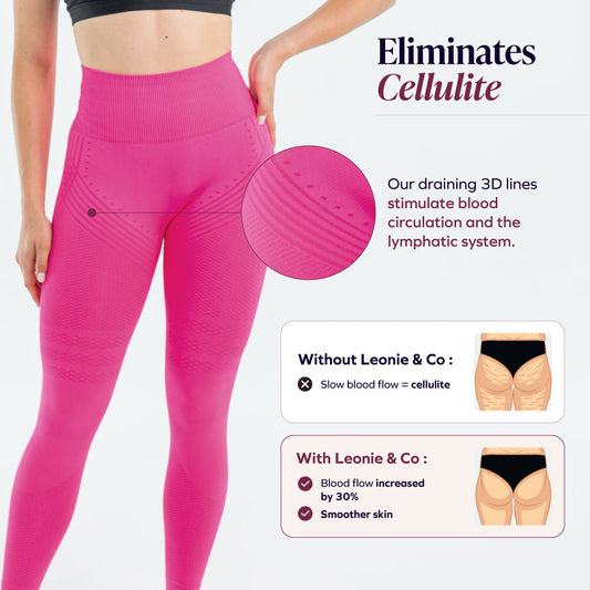 3D Legging | Pink