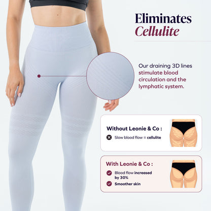 3D Legging | Light Purple