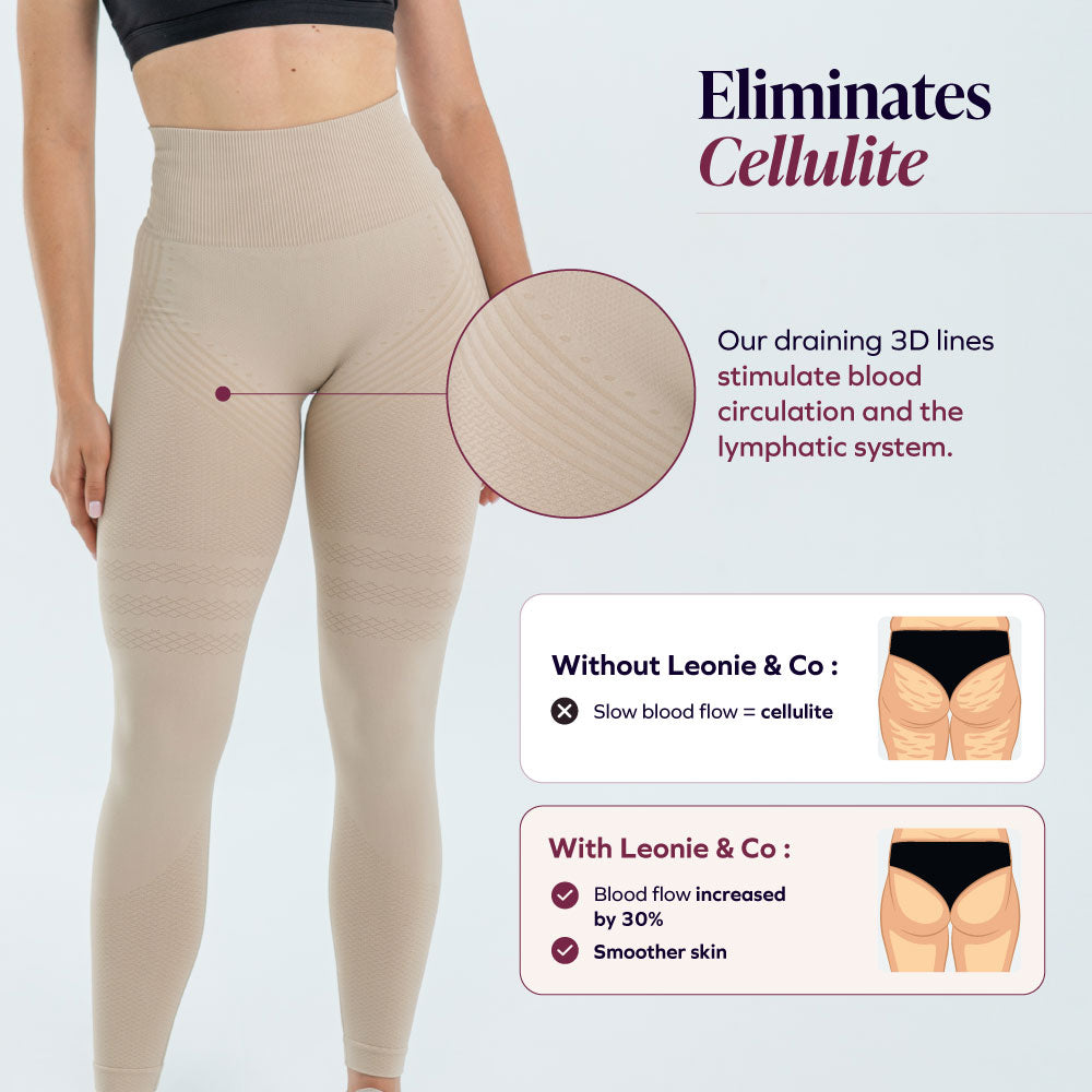 Leggings 3D | Beige