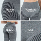 Leggings 3D | Gris