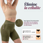Shorts 3D | Vert olive