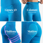 Shorts 3D | Bleu