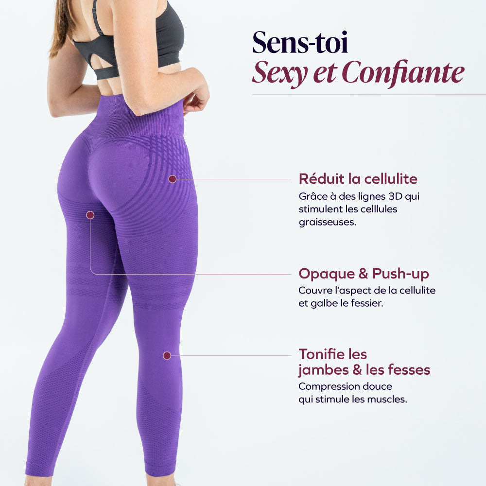 Leggings 3D | Violet royal