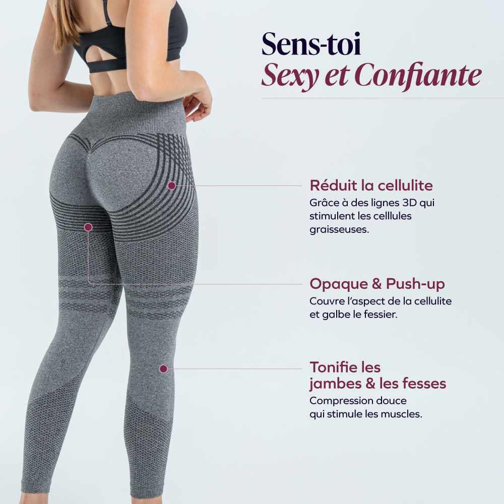 Leggings 3D | Gris