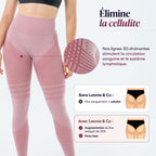 Leggings 3D | Rose tendre