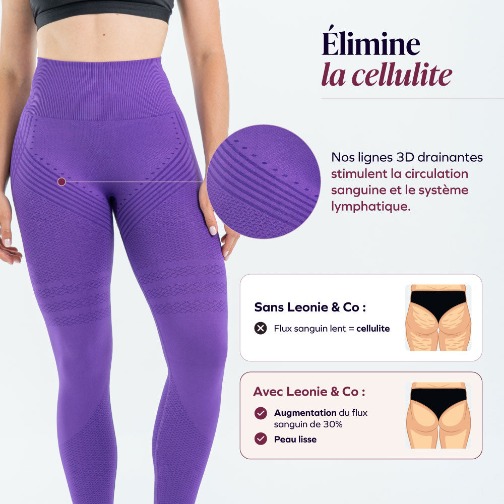 Leggings 3D | Violet royal