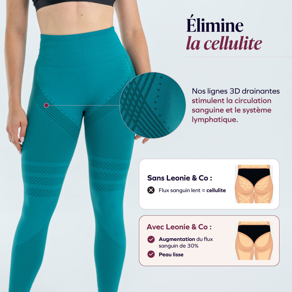 Leggings 3D | Vert canard