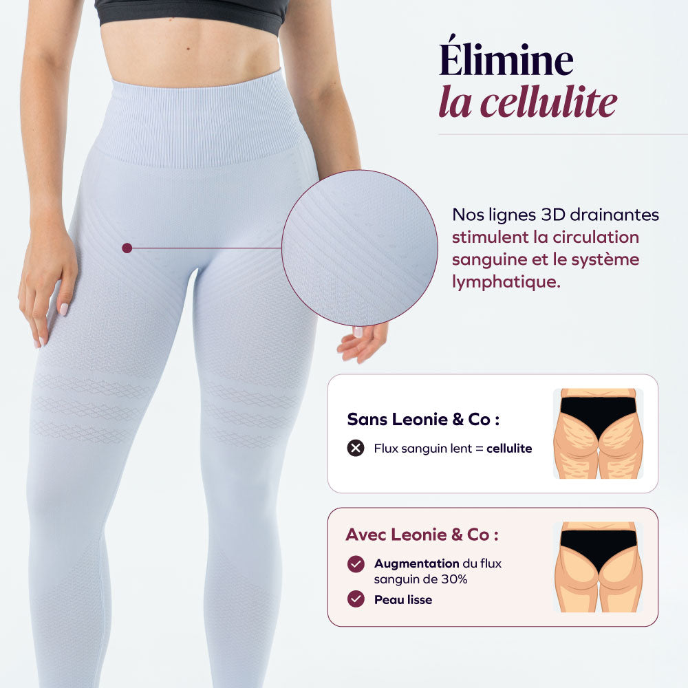 Leggings 3D | Violet clair