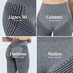 Leggings 3D | Gris