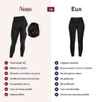 Leggings 3D | Bordeaux