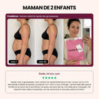 Customer review: Elodie, 34, Dallas, mother of two, on wearing the 3D Sculpting T-Shirt