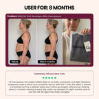 Customer review: Catherine, 56, New York, after eight months wearing the 3D Sculpting T-Shirt