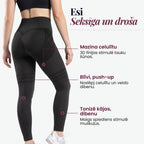 3D legingi | Melna