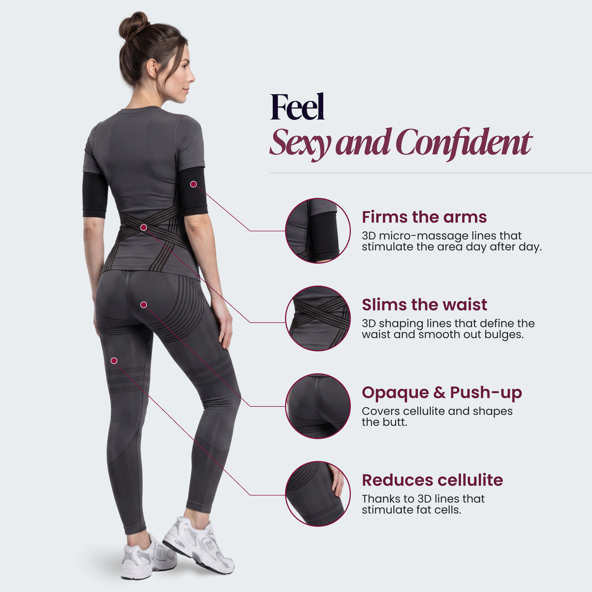 3D Complete Set Dark Gray