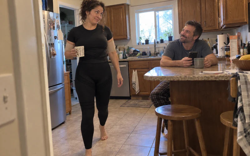 Day 7: her husband notices