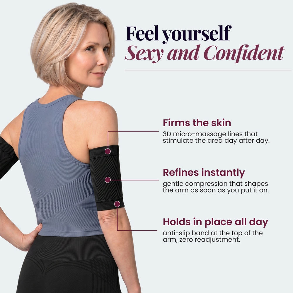 Features of the Leonie & Co 3D Sculpting Arm Sleeves
