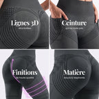 3D Pocket Legging, Dark Gray, 3D Lines