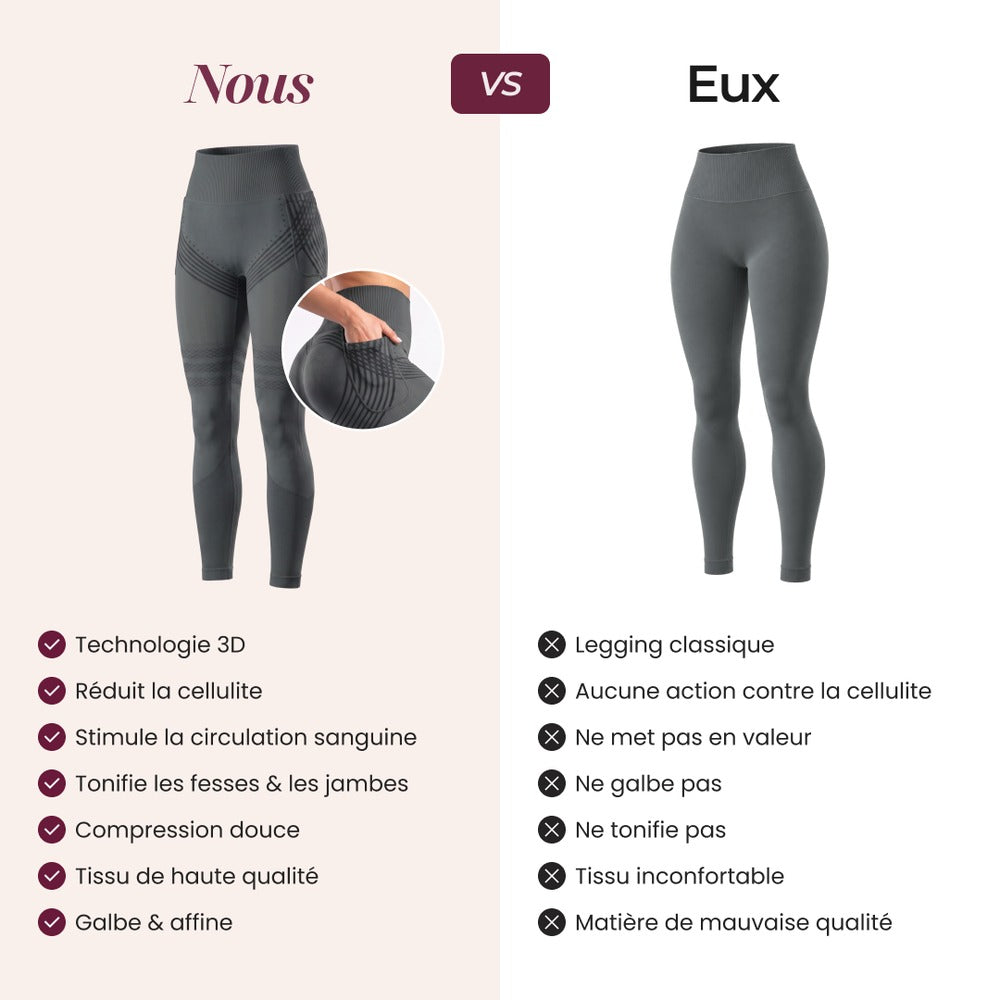 3D Pocket Legging, Dark Gray, Us vs Them