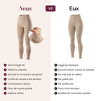 3D Pocket Legging, Beige, Us vs Them