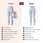 3D Pocket Legging, Light Purple, Us vs Them