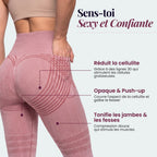 3D Pocket Legging, Blush Pink, Feel Sexy