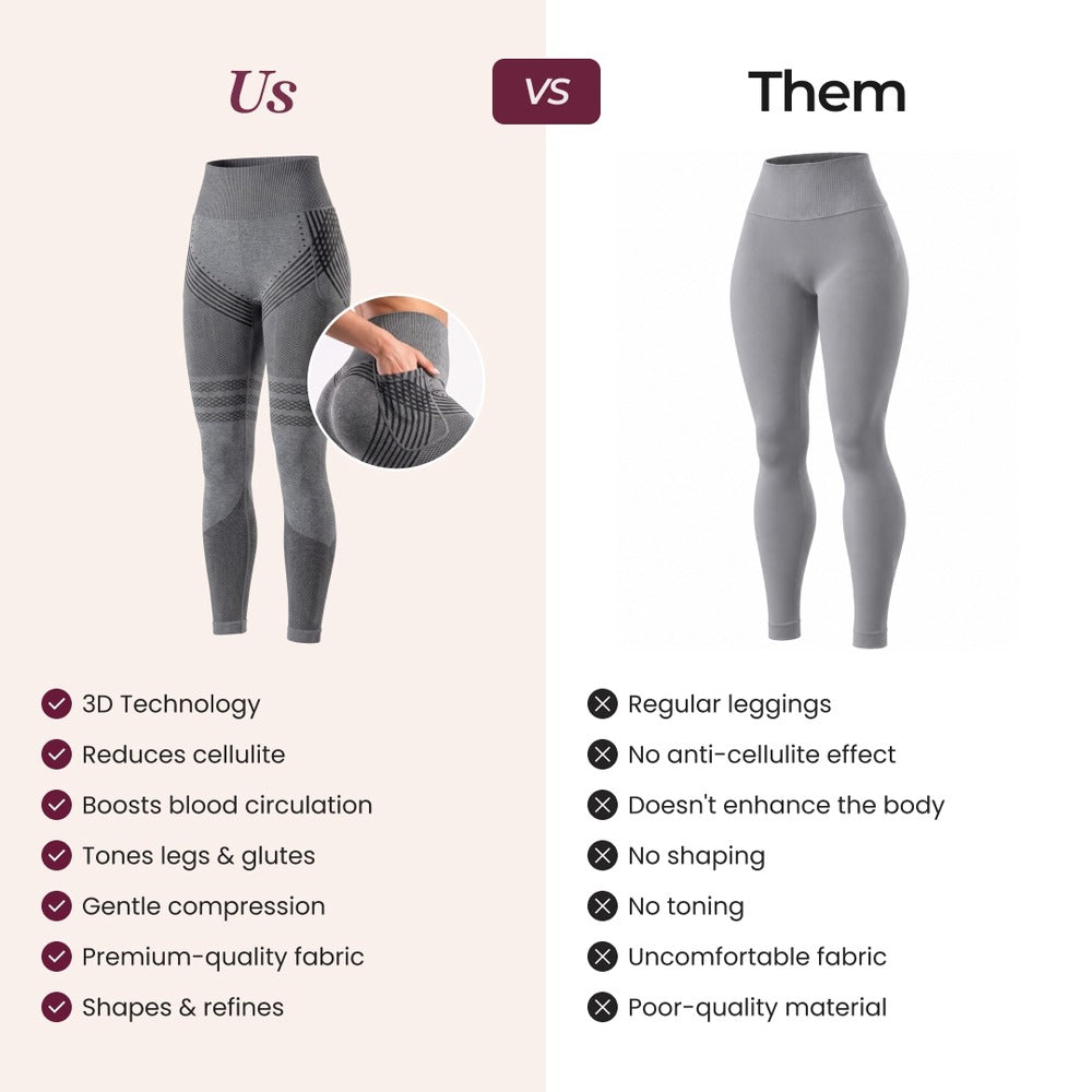 3D Pocket Legging, Grey, Us vs Them